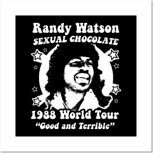 Randy Watson 1988 World Tour // Vintage Style Design Posters and Art